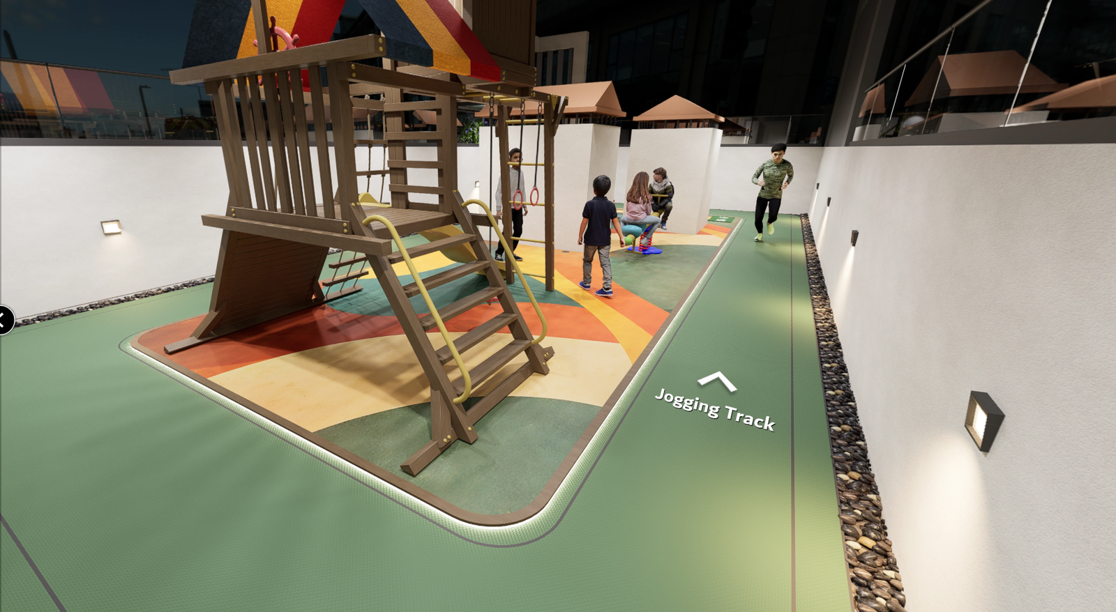 Kids play area